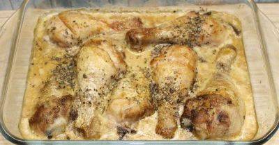 Курица с грибами в горчице из духовки - leprechaun.land