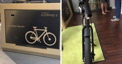 Фирма придумала, как спасти велосипеды от поломки при доставке. Теперь курьеры думают, что это телек - leprechaun.land - Нью-Йорк - Голландия