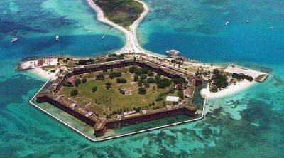 Форт Джефферсон: удивительная заброшенная тюрьма на тропическом острове - leprechaun.land - Сша - штат Флорида