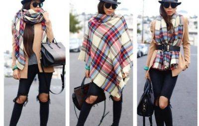 Топовые варианты, как стильно одеть шарф (ФОТО) - hochu.ua