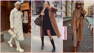 Как носить пальто с сапогами: 20 гармоничных примеров - krasotka.cc