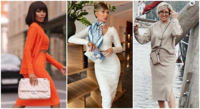 С чем носить трикотажную юбку: 11 модных идей для шикарных женщин - krasotka.cc
