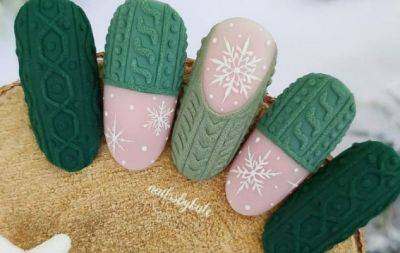 Снежинки и эффект свитера: самые модные ногти на декабрь 2023, мастер-класс (ФОТО) - hochu.ua
