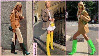 Топ-12 способов носить цветную обувь осенью так, чтобы все завидовали - krasotka.cc