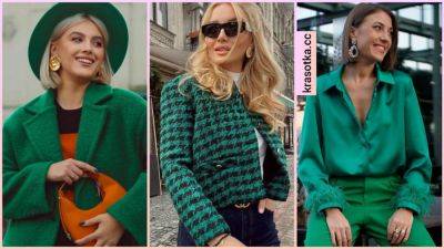 С чем носить изумрудный цвет в одежде: 30+ роскошных и стильных идей - krasotka.cc