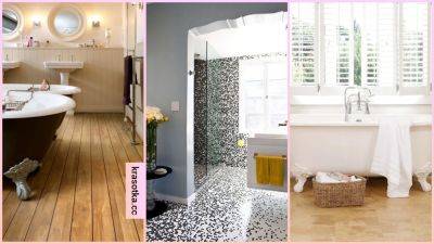 Как выбрать напольное покрытие в ванную комнату: 4 интересных идеи - krasotka.cc