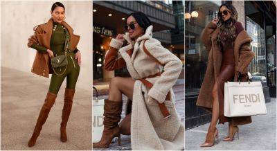 С чем носить карамельный цвет зимой: 10 идей, которые подчёркивают стильный вкус - krasotka.cc