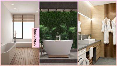 Экологический минимализм: 15+ идей стильного интерьера в ванной комнате - krasotka.cc
