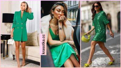 Как и с чем носить зеленое платье: 18 поистине женственных и утонченных моделей - krasotka.cc