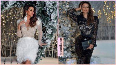 Модные нарядные и праздничные платья зимы 2024: женственные и модные фасоны - krasotka.cc