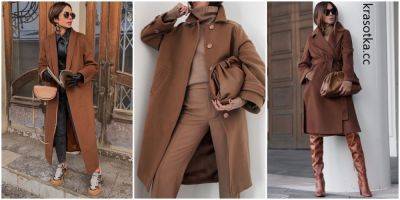 Коричневое пальто: 18 стильных луков, которые стоит взять на заметку! - krasotka.cc