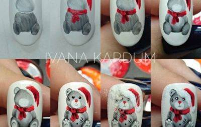 Рисуем праздничные картинки на ногтях: мастер-класс новогоднего маникюра (ФОТО) - hochu.ua