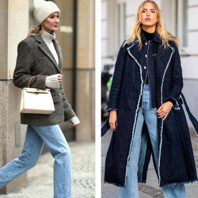 Как и с чем носить джинсы зимой - all-for-woman.com