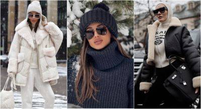 Как и с чем стильно носить вязаные вещи зимой: 11 стильных и уютных идей - krasotka.cc