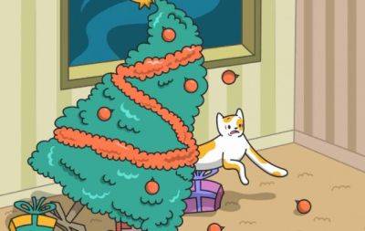 Простоит все праздники: оберните этим елку - и кот к ней ни за что не подойдет (ВИДЕО) - hochu.ua