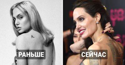 13 фотографий знаменитостей в сравнении с их старыми снимками без татуировок - twizz.ru - Англия