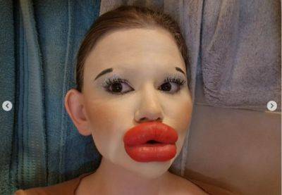 Девушка с самыми большими в мире губами ошарашила видом без макияжа (ФОТО) - clutch.net.ua - Болгария - София