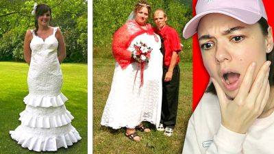Вкус прокис: свадебные платья, которые вызывают изумление и хохот (ФОТО) - clutch.net.ua