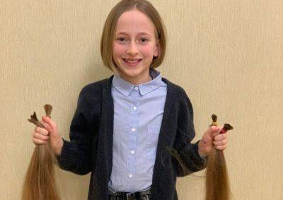 Шестиклассница из Мариуполя отрезала волосы и подарила их детям, которые борются с раком - взрослый поступок маленькой девочки впечатлил Сеть - clutch.net.ua - Мариуполь - Из