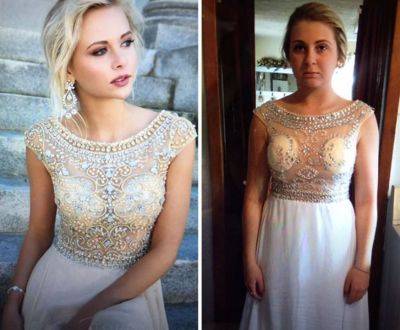 Самые неудачные выпускные платья, купленные через интернет (фото) - clutch.net.ua - Киев - Украина