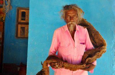 Индиец 40 лет не стриг и не мыл волосы: вот, что из этого получилось - clutch.net.ua - Киев - Индия - Из