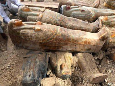 Археологическая сенсация в Египте: найден уникальный тайник с 24 саркофагами - clutch.net.ua - Киев - Сша - Израиль - Египет