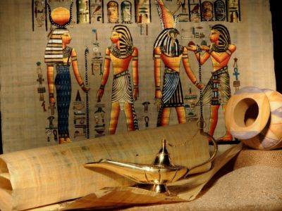 Ученые нашли в древнеегипетском дворце неизвестный науке цвет - clutch.net.ua - Египет