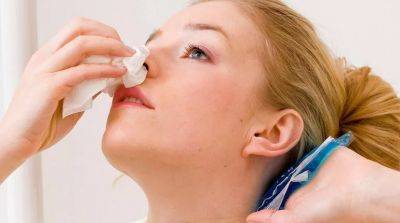 Как быстро остановить носовое кровотечение? - beauty-lady.com.ua