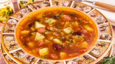 Рецепт супа с фасолью и копченными колбасками - beauty-lady.com.ua