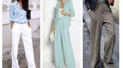 Как правильно носить широкие брюки? - beauty-lady.com.ua