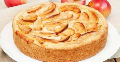 Яблочный пирог нежная шарлотка с плавленым сырком и коричневым сахаром! - leprechaun.land