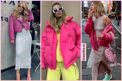 С чем носить розовую куртку: 20 ярких и интересных примеров - krasotka.cc
