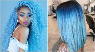 Голубые волосы: 20 крутых идей для тех, кто хочет добавить новизну и динамизм образу - krasotka.cc