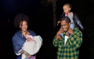 Рианна и A$AP Rocky впервые показали новорожденного сына (ФОТО) - hochu.ua