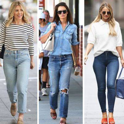 Как правильно носить джинсы после 40 - all-for-woman.com