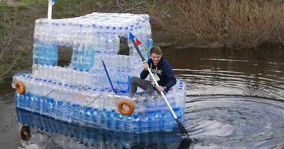 Как построить невероятную яхту из пластиковых бутылок - leprechaun.land