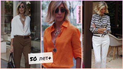 5 моделей блузок, которые лучше всего подходят для женщин старше 50 лет - krasotka.cc