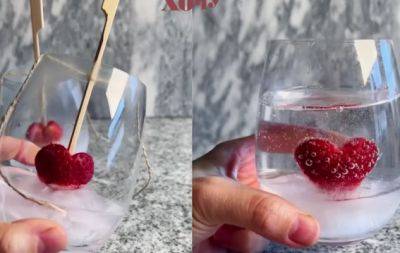 Самый романтичный коктейль: как сделать для напитка стеклянный шар с сердцем - hochu.ua
