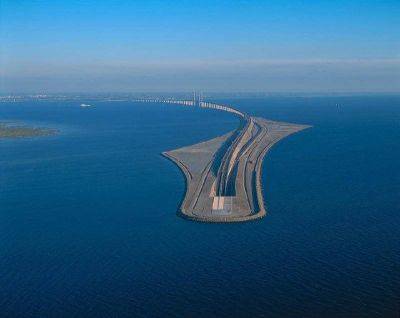 Этот мост превращается в подводный тоннель, соединяя Данию и Швецию - leprechaun.land - Швеция - Дания - Копенгаген - Мальме