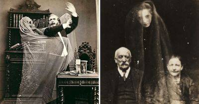 16 спиритических фото прошлого, которые показывают, как люди, используя смекалку, охотились на призраков - twizz.ru - Россия