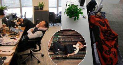 Что такое инэмури, или почему у японцев принято спать на рабочем месте - leprechaun.land - Япония