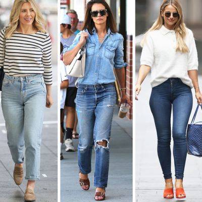 Как правильно носить джинсы после 40 лет - all-for-woman.com