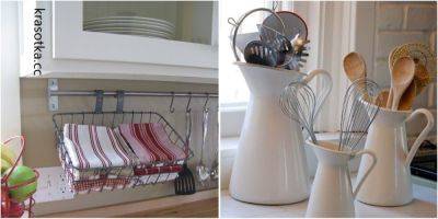 20 изобретательных идей организации стола на кухне, чтобы ваше пространство было аккуратным - krasotka.cc
