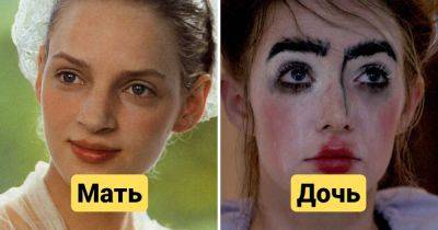 Как выглядели актёры и их дети в своих первых ролях в большом кино - twizz.ru
