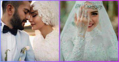 Свадебный хиджаб: Прекрасные мусульманки в подвенечных платьях - leprechaun.land