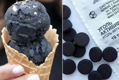 Почему вредно есть черное мороженое и другие продукты с активированным углем - leprechaun.land - Япония