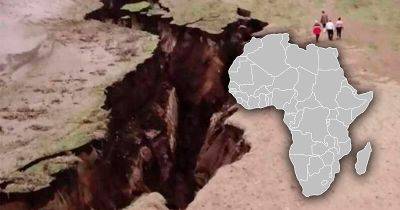 Африканский континент раскалывается на две части - leprechaun.land - Кения